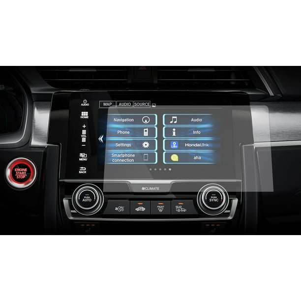 YEE PIN 2016 2017 Honda Accord 7Inch High Definition Car Navigation Screen Protection Film Navigation Hardened Film HXY 